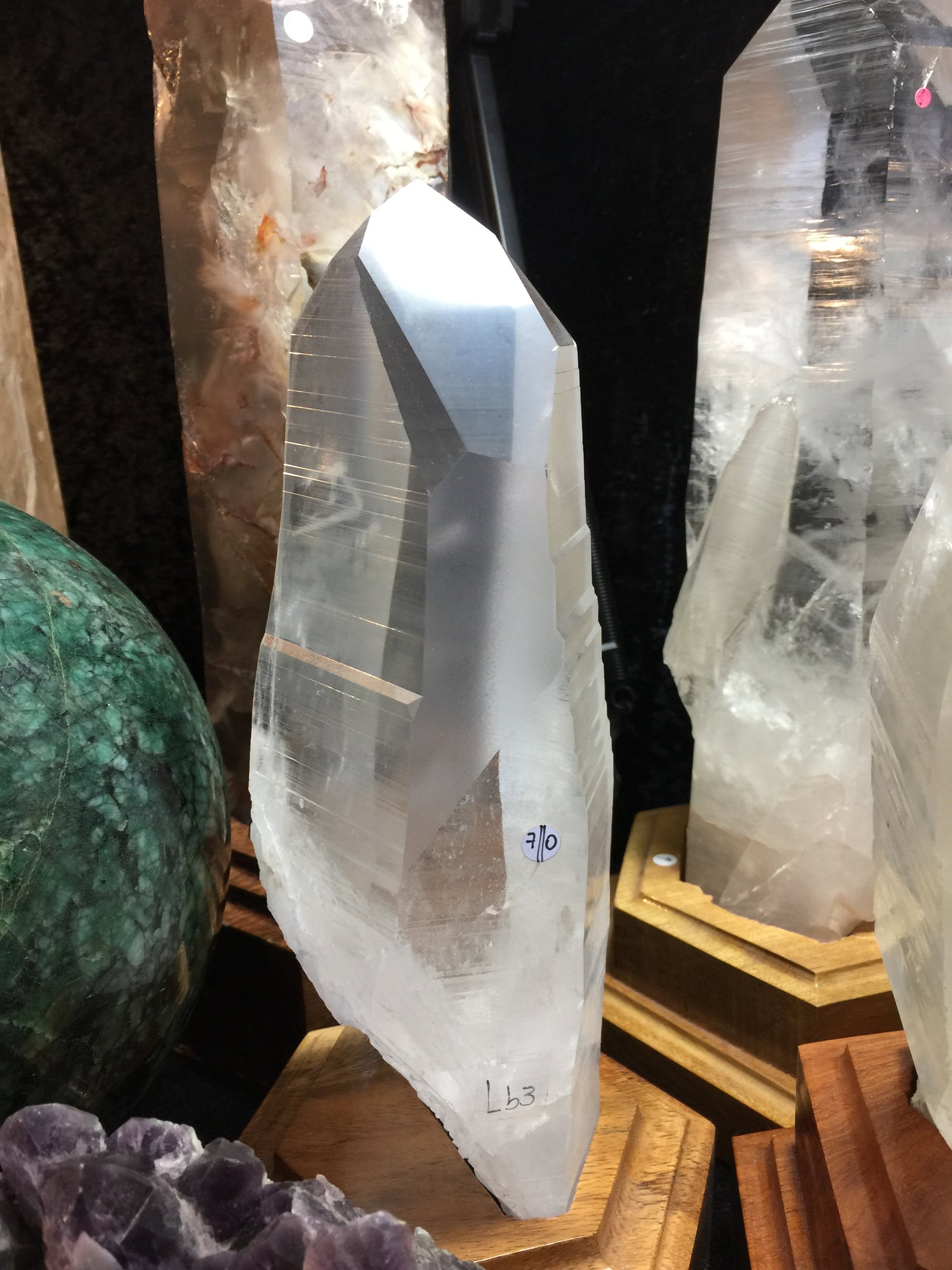 The High Altitude Colombian Blue Mist Quartz Collection