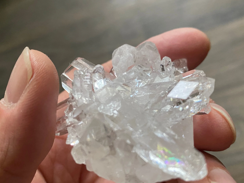 Stunning Multi-Directional DT Corinto Clear Quartz Cluster