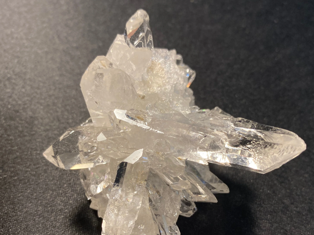 Stunning Multi-Directional DT Corinto Clear Quartz Cluster