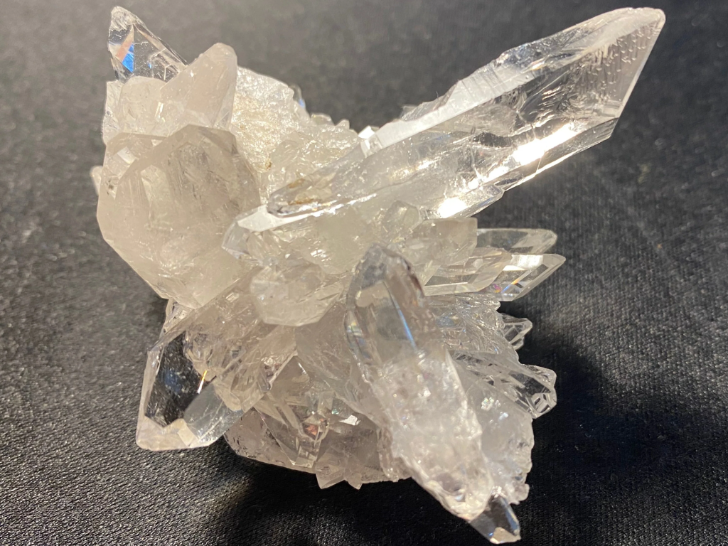 Stunning Multi-Directional DT Corinto Clear Quartz Cluster