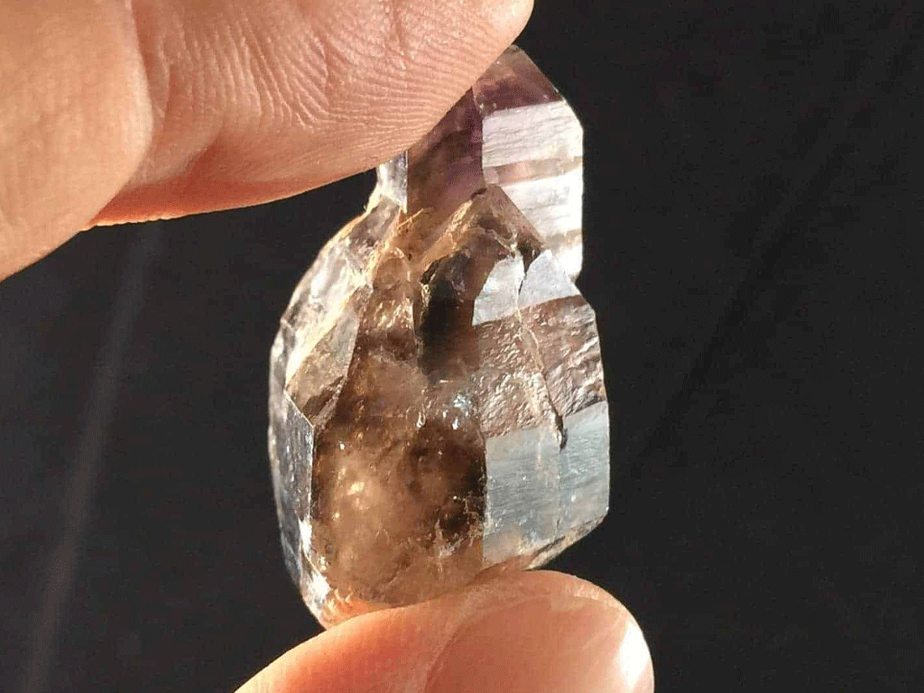 Brandberg Amethyst Double Terminated Point 003