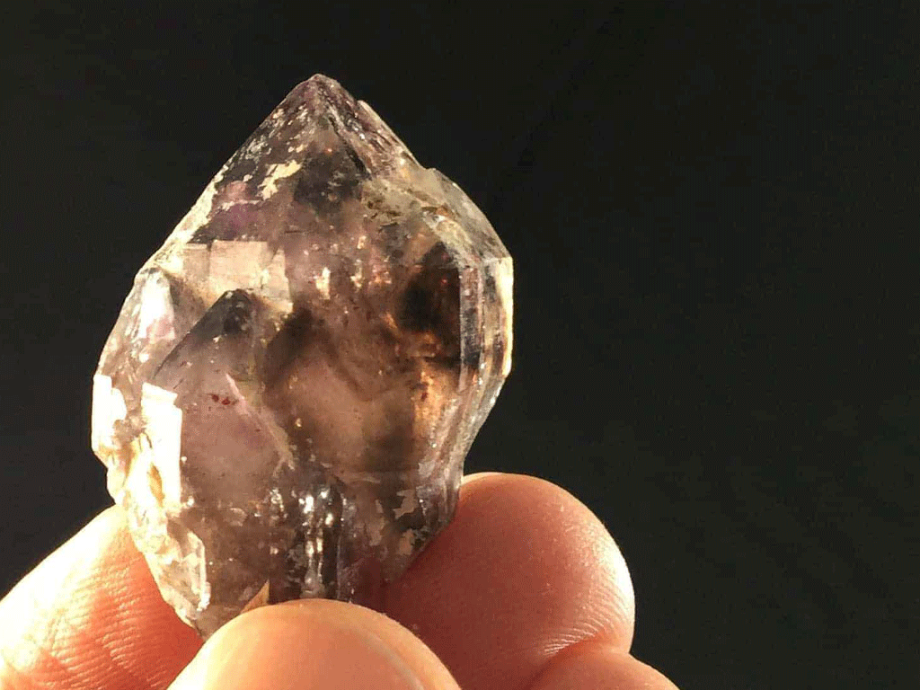 Brandberg Amethyst Double Terminated Point 003