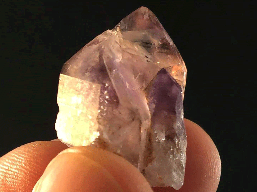 Brandberg Light Amethyst Single Point 007