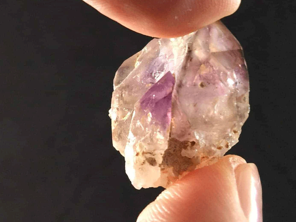 Brandberg Light Amethyst Single Point 007