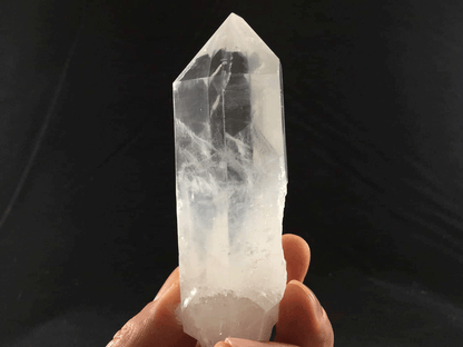 Colombian Blue Mist Quartz with Devic Cap - 158g Master Formation