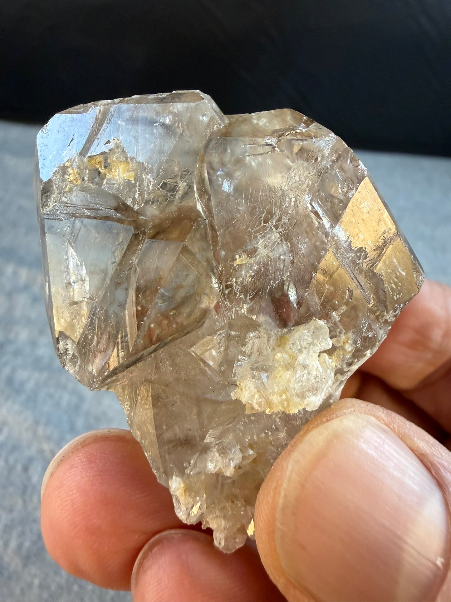 Elestial Smoky Quartz #001 Minas Gerais Brazil