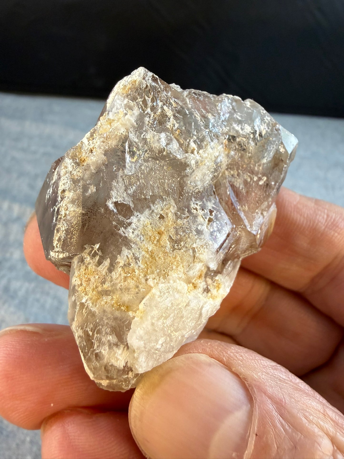 Elestial Smoky Quartz #001 Minas Gerais Brazil