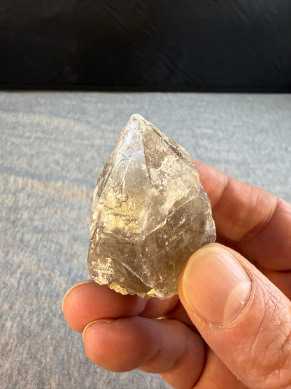 Elestial Smoky Quartz with Biotite #003 Brazil