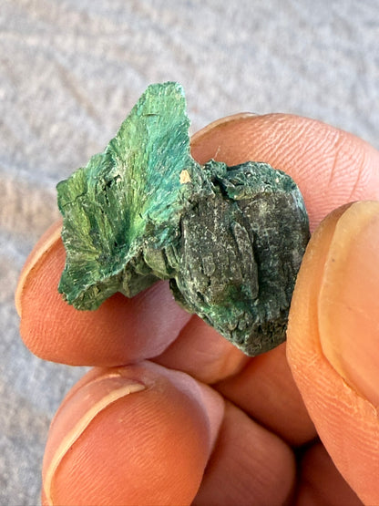 Malachite Pseudomorph after Azurite Mexico #002