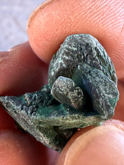 Malachite Pseudomorph after Azurite Mexico #002