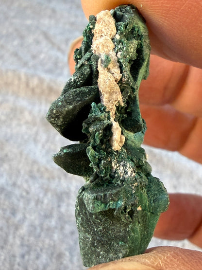 Malachite Pseudomorph after Azurite Cluster Mexico #006