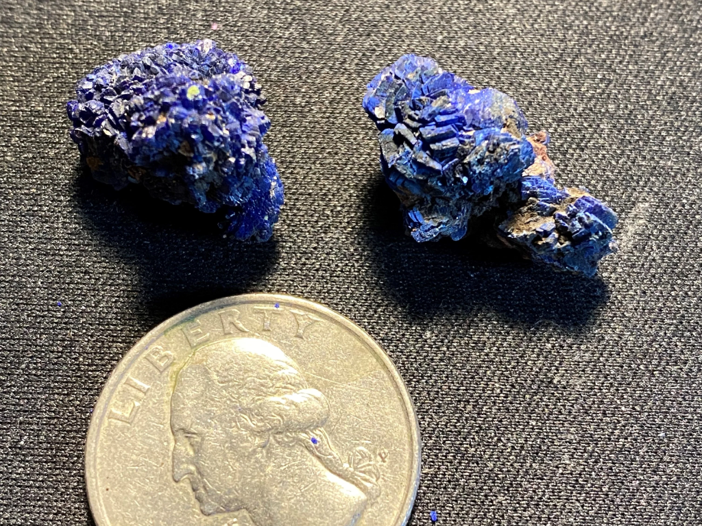 Small Azurite Crystal Clusters – 10 gram bag