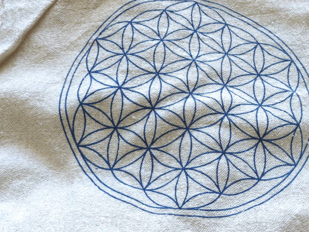 FLOWER OF LIFE - CRYSTAL GRID CLOTH