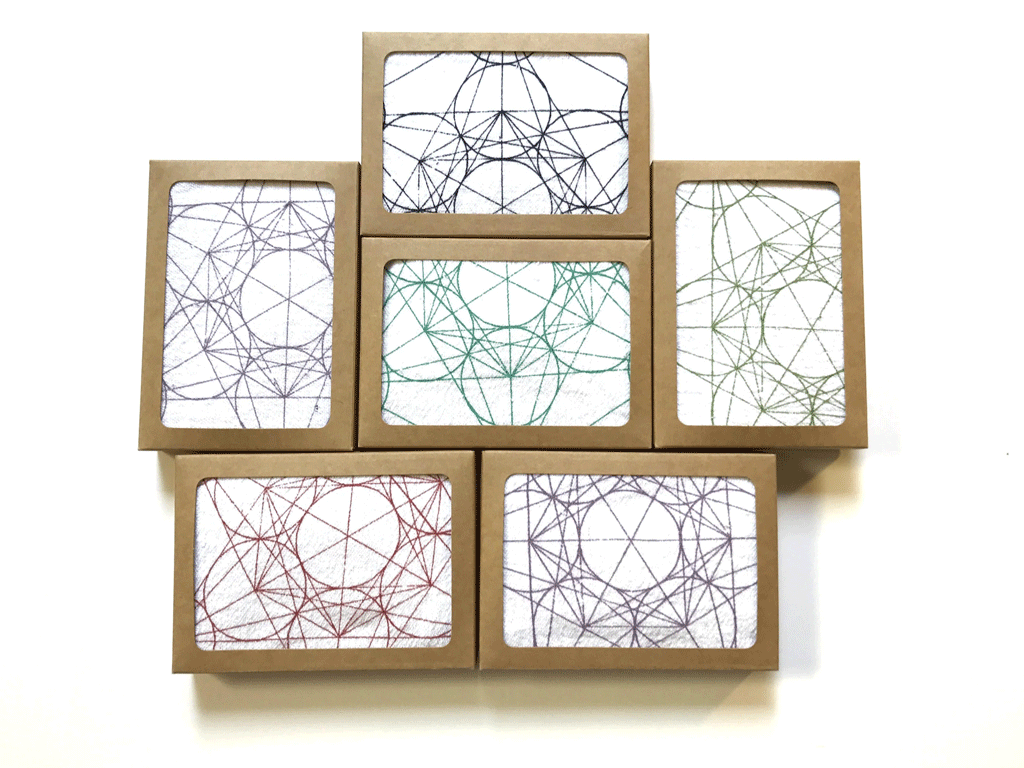 METATRON'S CUBE - CRYSTAL GRID CLOTH