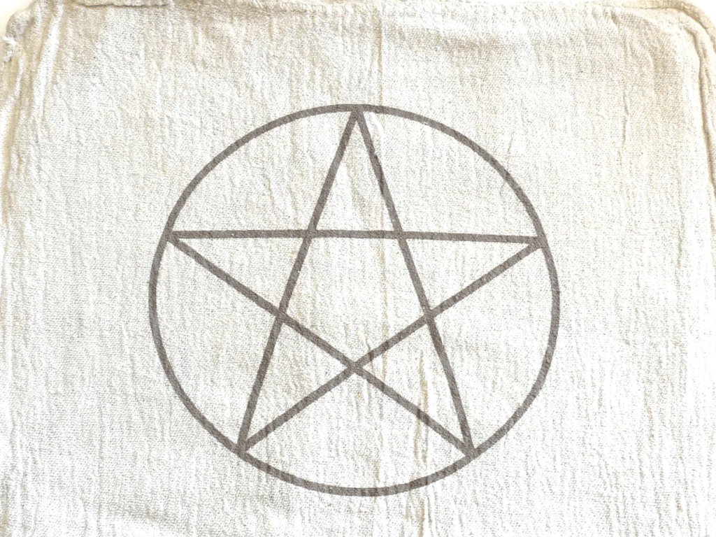 PENTAGRAM--- CRYSTAL GRID CLOTH