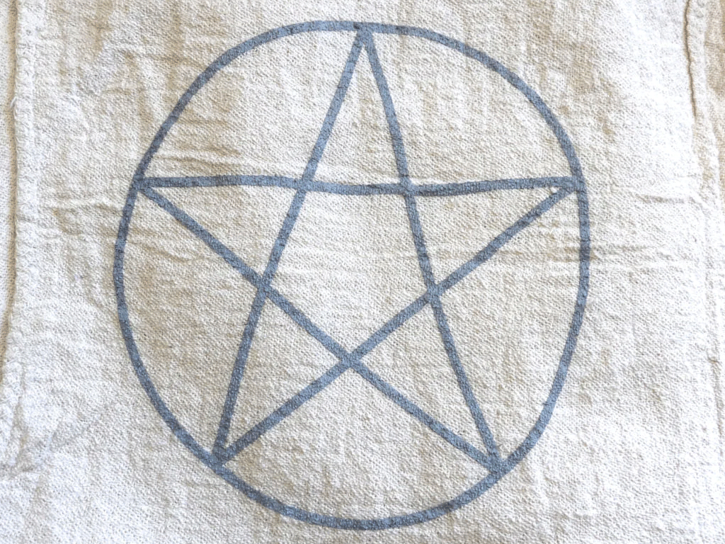 PENTAGRAM--- CRYSTAL GRID CLOTH