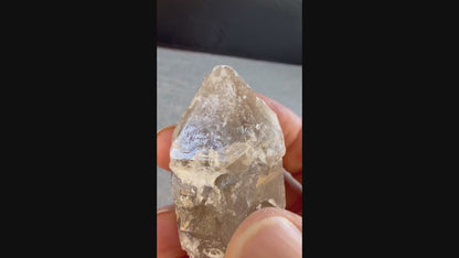 Elestial Smoky Quartz with Biotite #003 Brazil